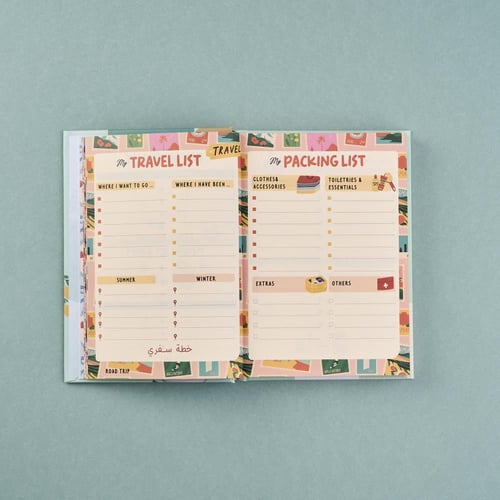 بوكس اجندة الوردة البيضاء