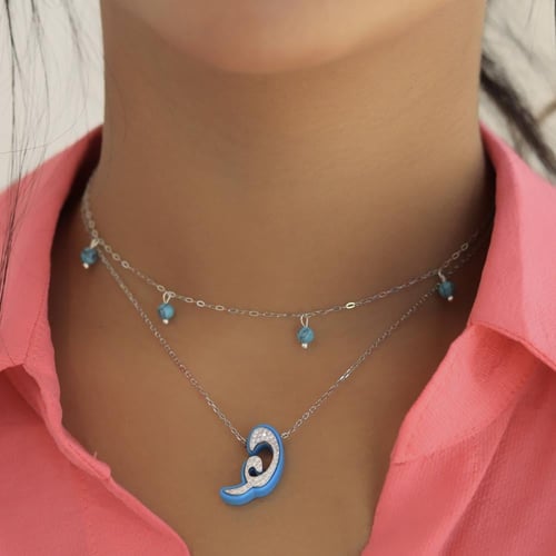 تشوكر بالخرز الملون