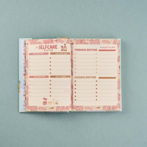 بوكس اجندة الوردة البيضاء