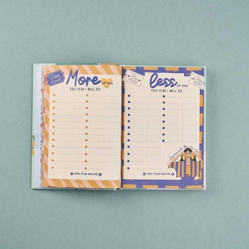 بوكس اجندة الوردة البيضاء