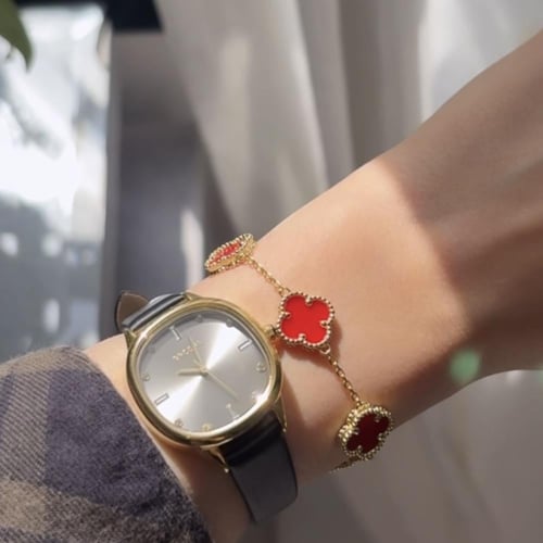 اسورة فان كليف خمس وردات بالحجر الملون