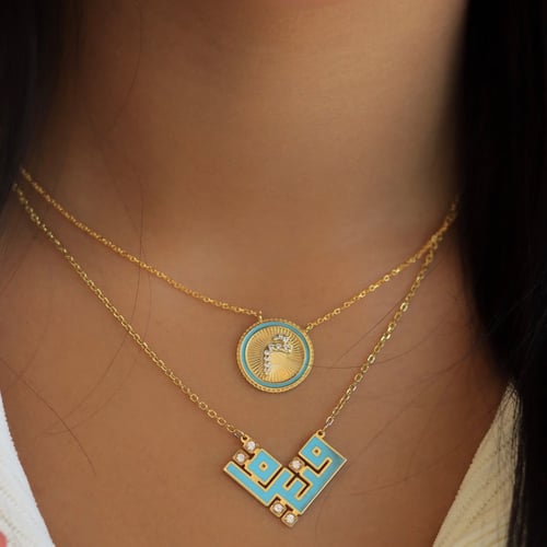 سلسال اسم كوفي بالمينا