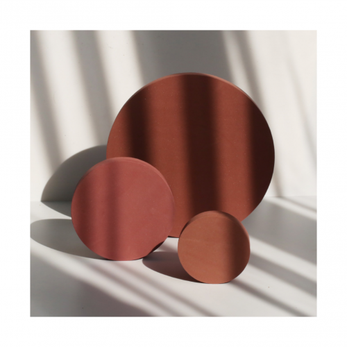 فوم دائري لون احمر