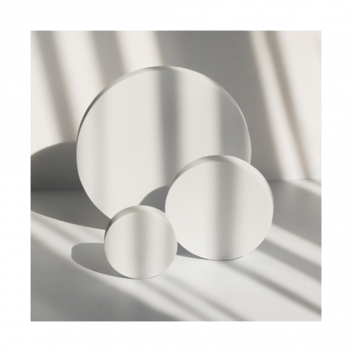 فوم دائري لون ابيض