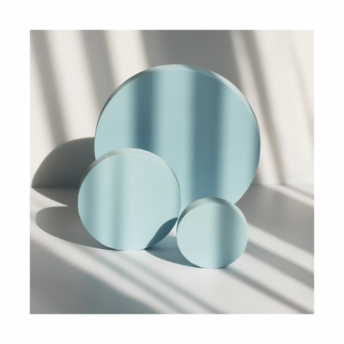 فوم دائري لون ازرق