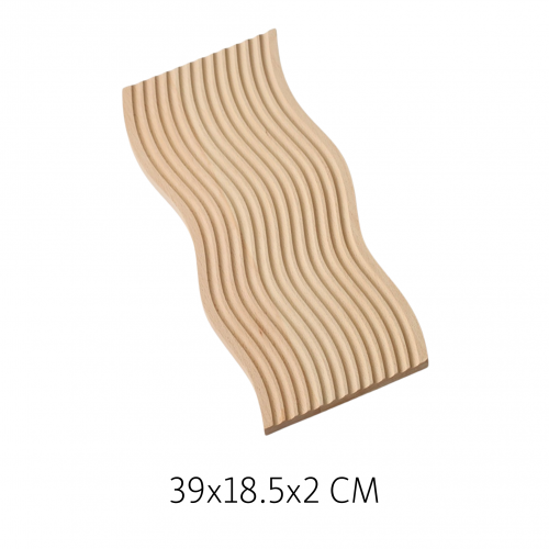 دعائم خشبية شكل متموج