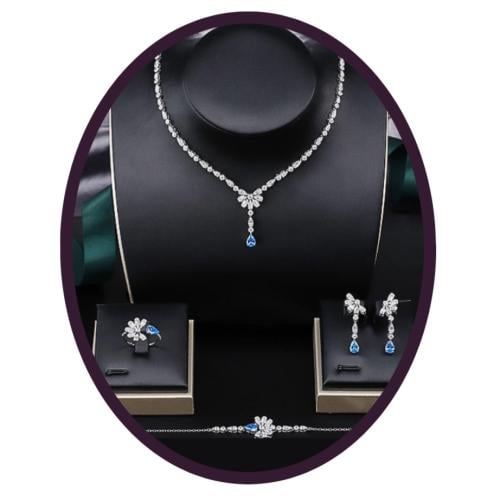 طقم فضة ناعم عيار 925 -[0054]