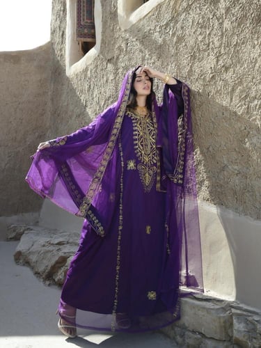 ثوب النشل "بنفسجي"