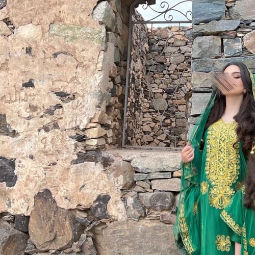 ثوب النشل "أخضر"