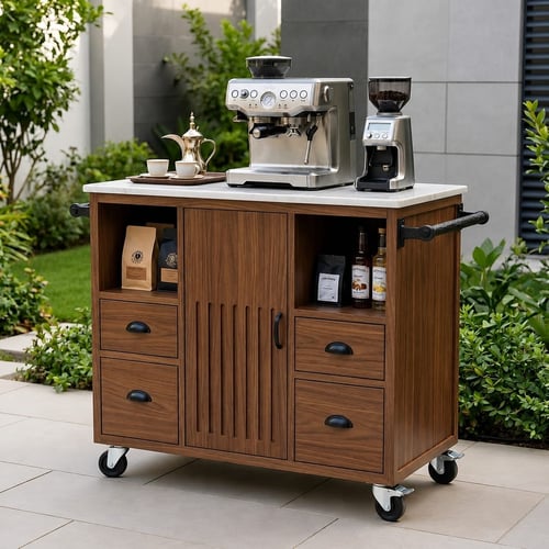 Small coffee corner (mini coffee bar)