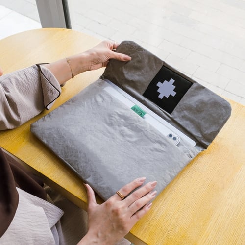 حقيبة لابتوب - سابق (١٣ انش) رصاصي