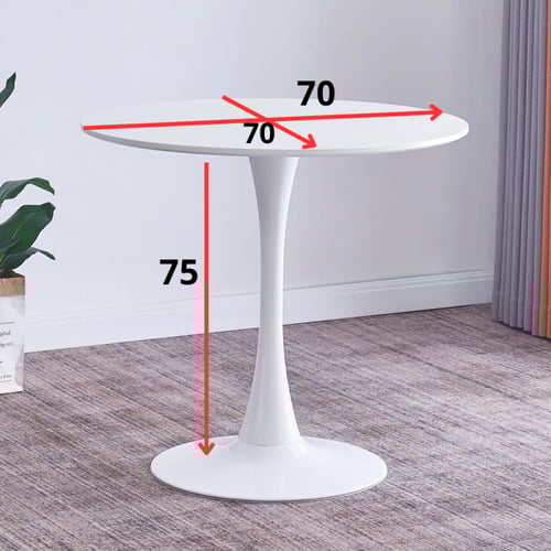 طاولة مفرده دائرية