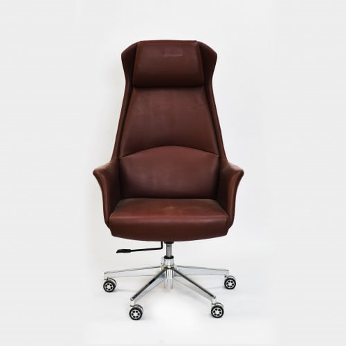 كرسي مكتب دوار جلد no-192