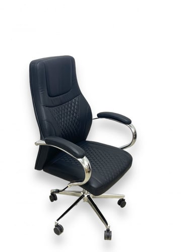 كرسي دوار مكتبي جلد