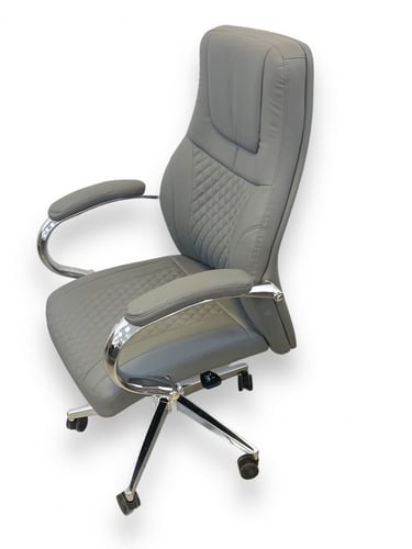 كرسي دوار مكتبي جلد