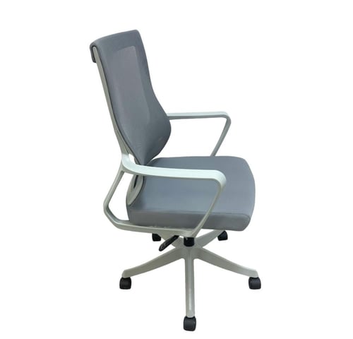 كرسي مكتب دوار شبك - رصاصي