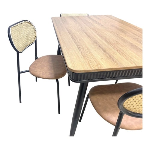 طاولة طعام 4 كراسي