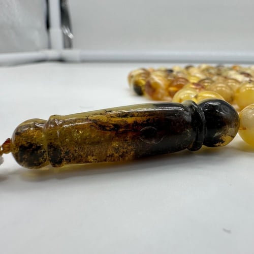 سبحة كهرمان كلنقرادي شوائب