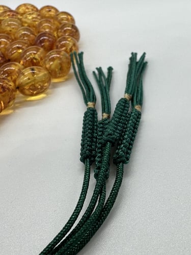 سبحة كهرمان عطش روسي عدد الخرز 33