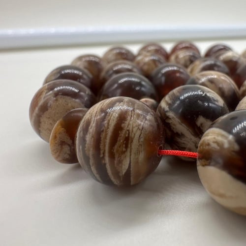 سبحة كهرمان سومطري حر طبيعي مع عينة من الكهرمان