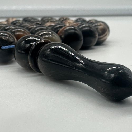 سبحة قرن جاموس 33 خرزة