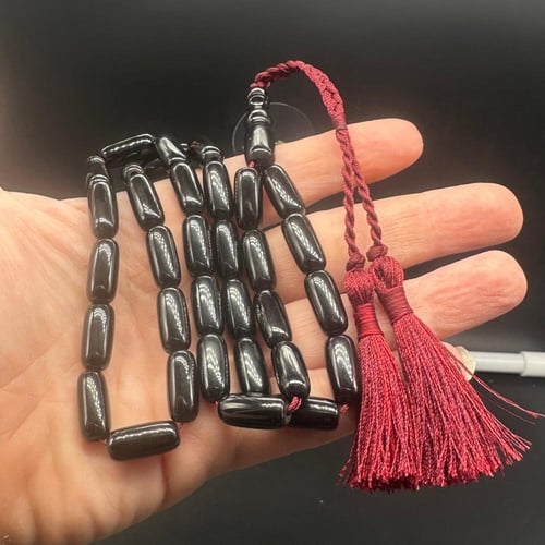 سبحة فاتورن لون رماني قص صنوبري