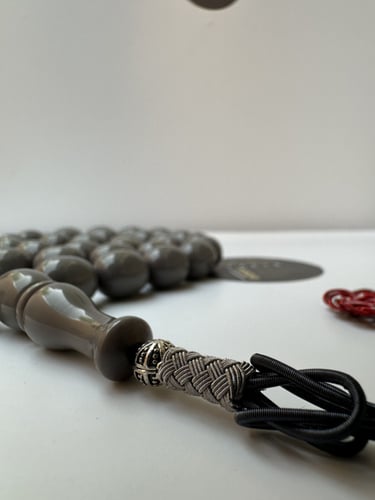 سبحة فاتوران الماني كراكوش فضه طربزونية عدد الخرز...