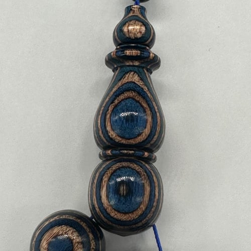 سبحة عيون من خشب الكافور