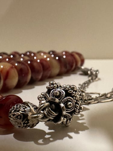 2-سبحة فاتوران الماني ملتي كلر عدد الخرز 35