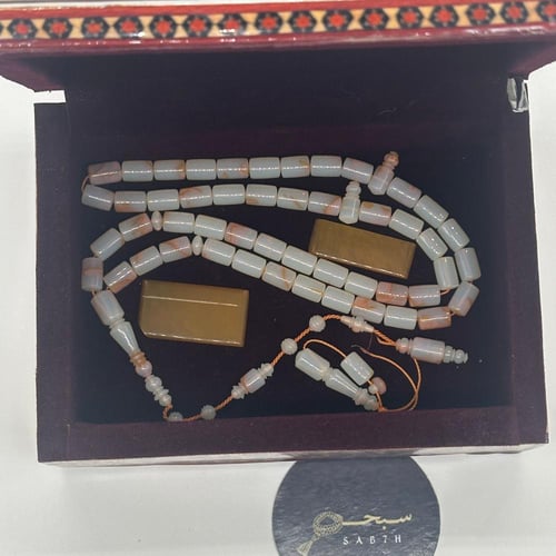 سبحة دومنة الماني قديم لؤلؤي مكرك German Dominoes...