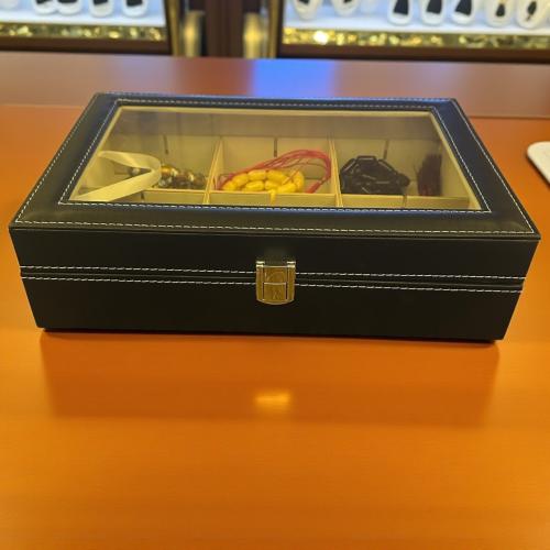 صندوق من الجلد الصناعي لحفظ السبح