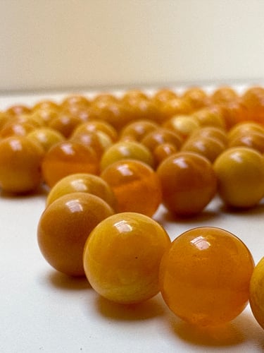 سبحة تراب كهرمان فواحه مستكه وليمون