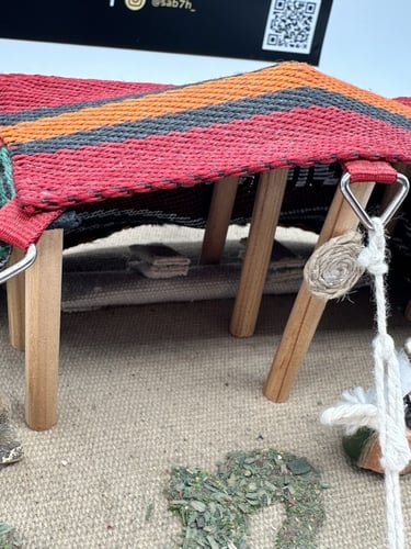 تحفة فنية بيت شعر صناعة يدوية