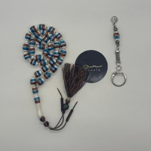 سبحة عظم جمل مع ميدالية