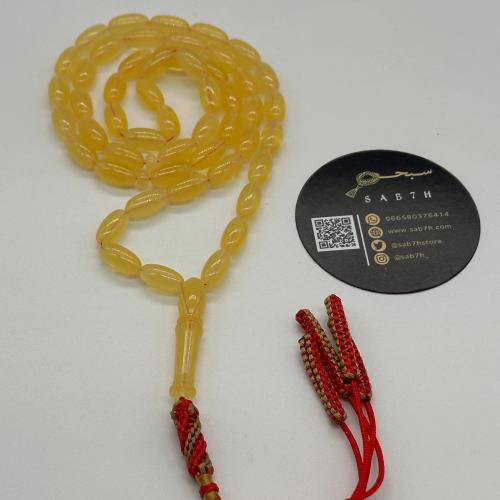 سبحة كهرمان بولندي عدد الخرز 51