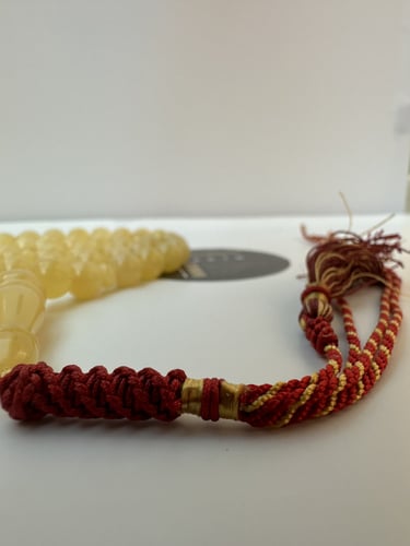 سبحة كهرمان حر بولندي 55 خرزه