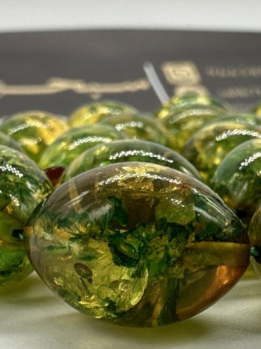 كهرمان عطش شغل عراقي قديم عدد الخرز33