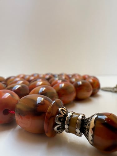 سبحة فاتوران الماني حجم راهي عدد الخرز 33