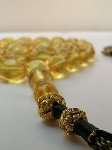 سبحة كهرمان بلطيقي حر عدد الخرز 45