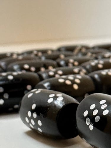 سبحة كوك تمليكه مطعم بفضه عدد الخرز 33