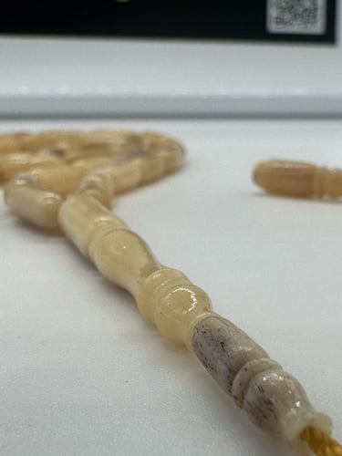 سبحة عظم نعام عدد الخرز