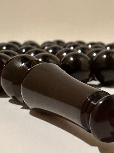 سبحة كهرمان سومطري عدد الخرز 33