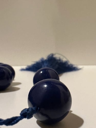 سبحة فاتوران الماني عدد الخرز33 لون كحلي