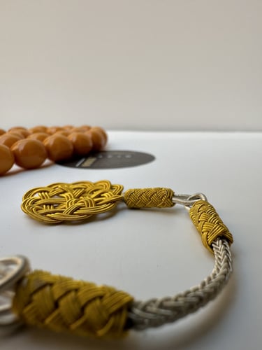 سبحة فاتوران كراكوش فضه طرابزونيه عدد الخرز 33