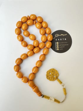 سبحة فاتوران كراكوش فضه طرابزونيه عدد الخرز 33