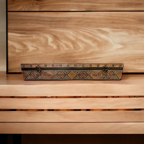 صندوق خشبي فاخر مزخرف