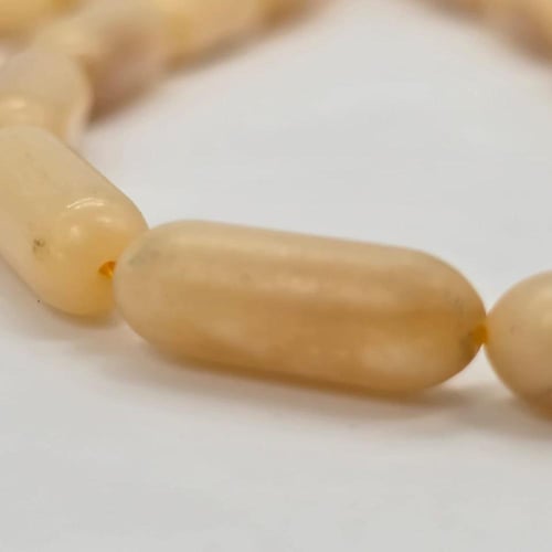 سبحة عظم نعام ملمس ناعم