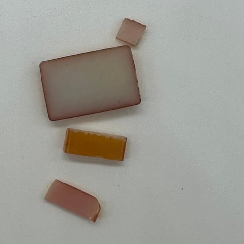 سبحة دومنة ضومنه الماني قديم لؤلؤي مع الكسار وشهاد...