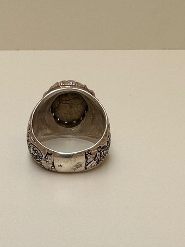 خاتم فيروز ناشابوري فضه عيار 925