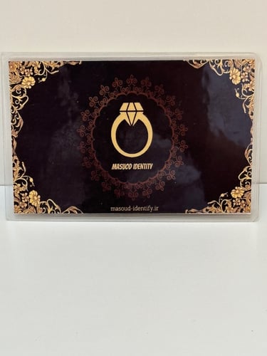 خاتم فضة عيار 925 مطعم باالالماس عدد 9 صياغة يدوي...